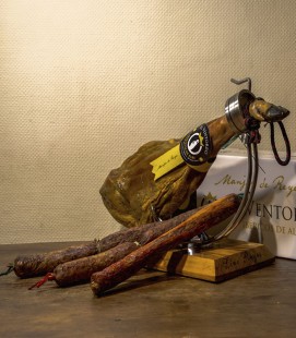 LOTE JAMÓN IBÉRICO Y EMBUTIDOS