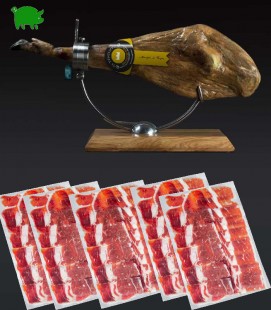 JAMÓN IBÉRICO ENTERO LONCHEADO 2