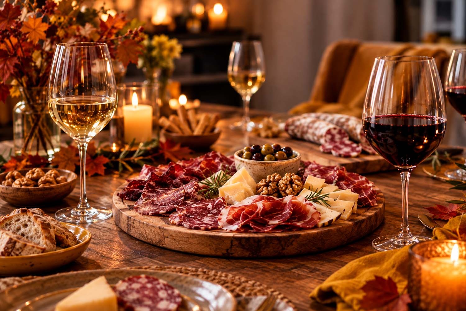 Maridaje de Ibéricos y Vinos para el Otoño