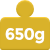 650gr.
