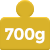 700g